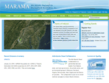 Tablet Screenshot of marama.org